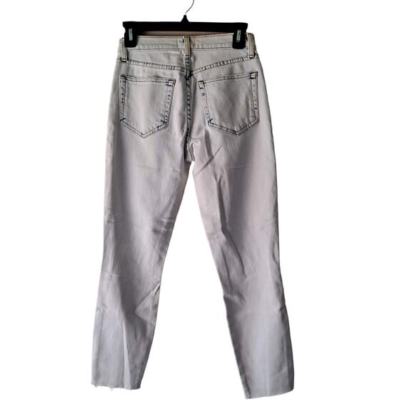 L'Agence Margot High Rise Acid Wash Distruct/Distressed Jeans - Size 25 (NWT) - Picture 2 of 10